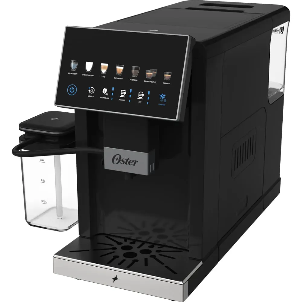 Cafeteira Espresso Digital Superautomática Oster com Moedor Cônico Inox