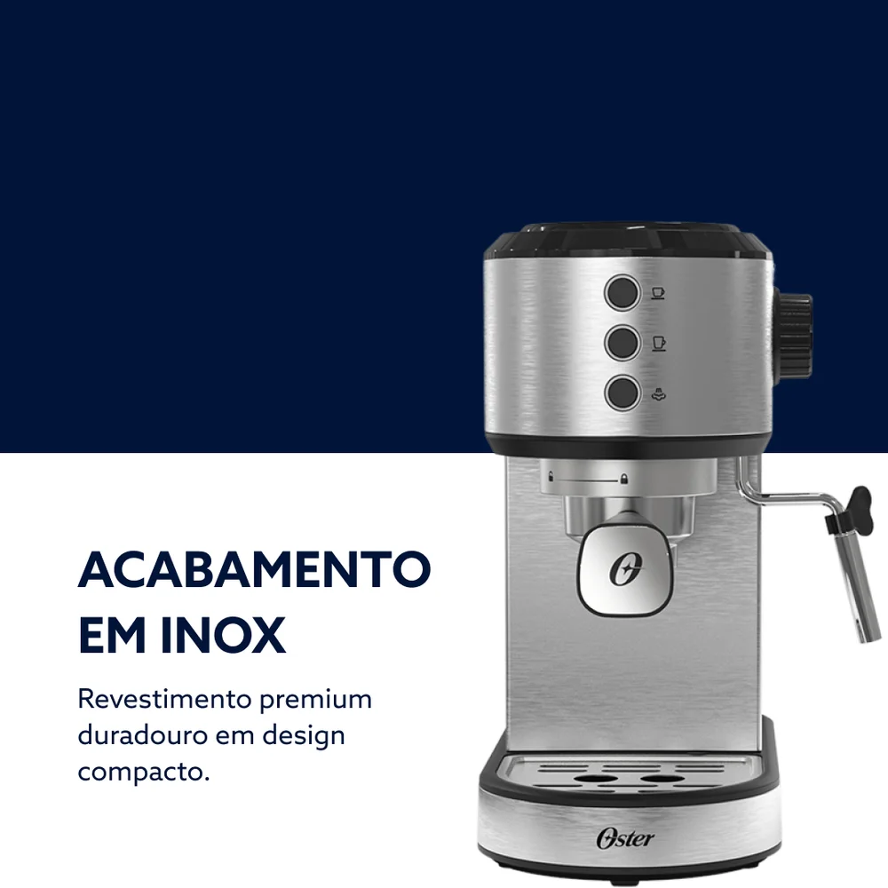 Cafeteira Espresso Oster Compacta Perfect Moment