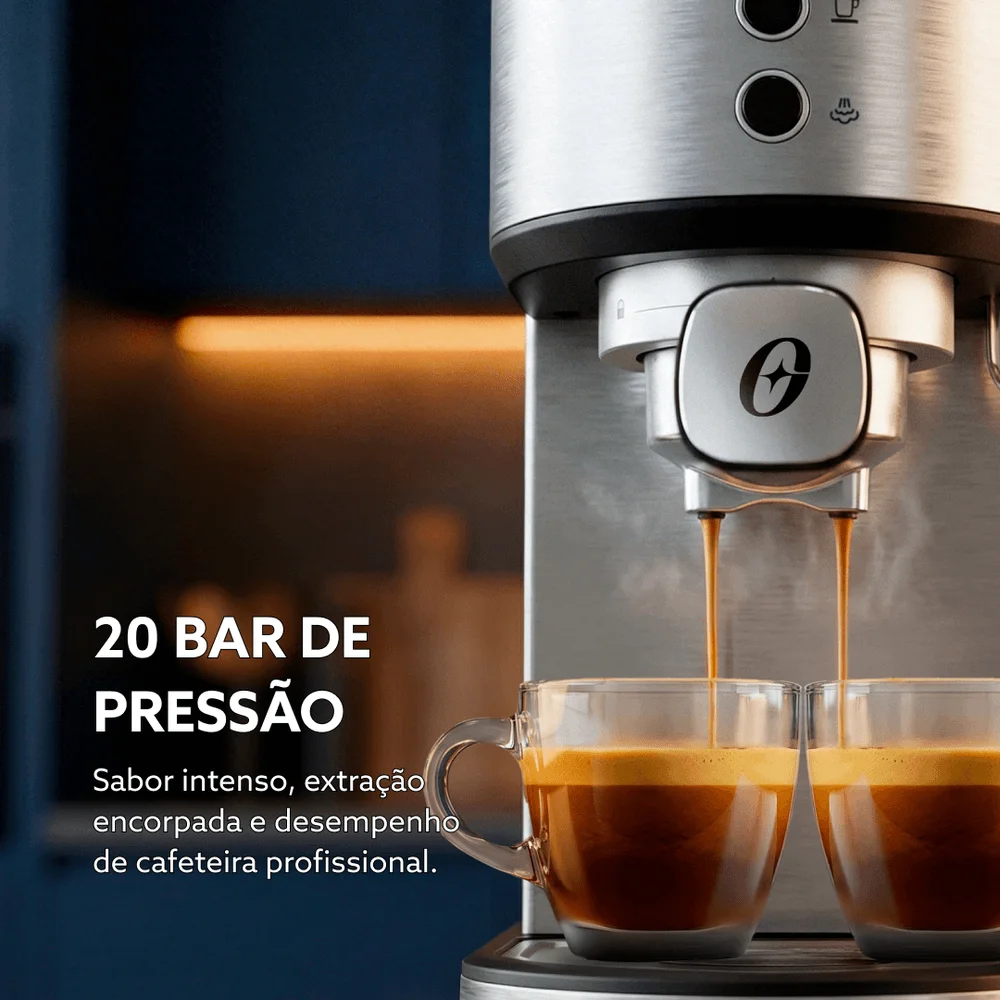 Cafeteira Espresso Oster Compacta Perfect Moment