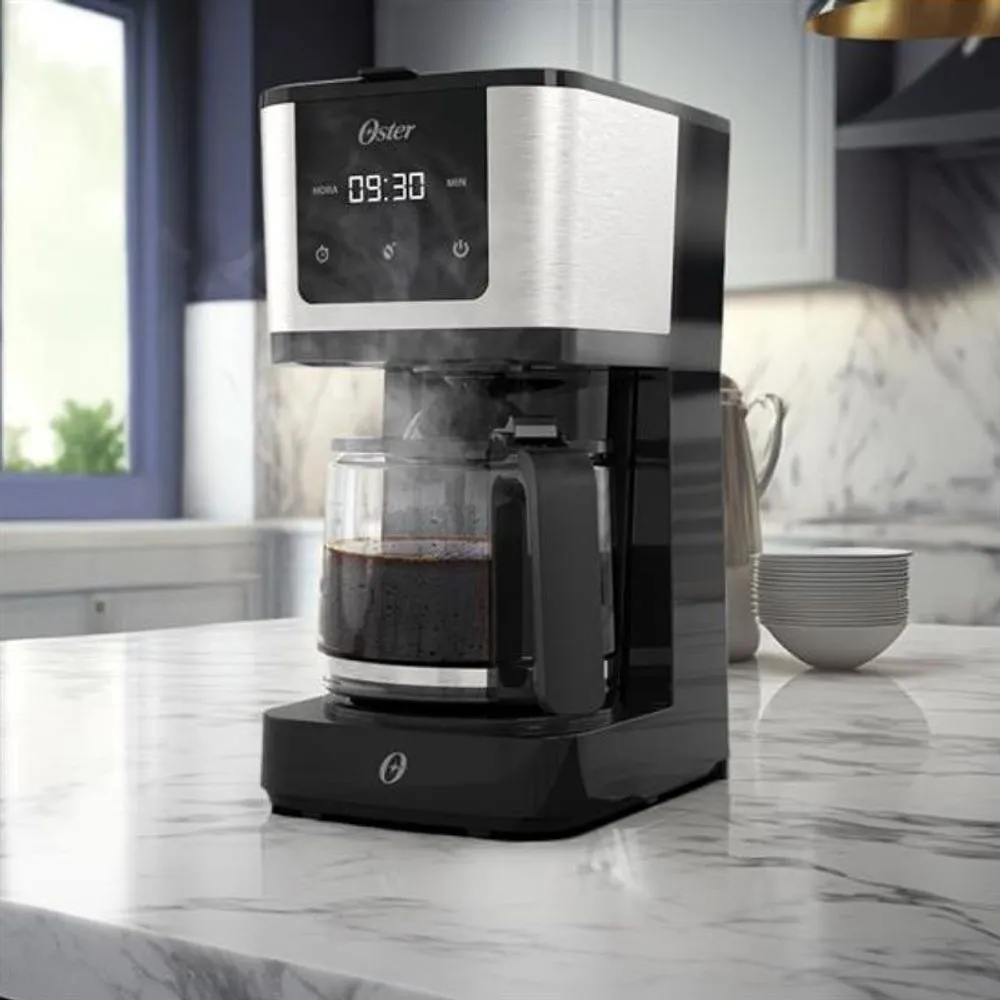 Cafeteira Oster Programável 1,2L com Display Digital