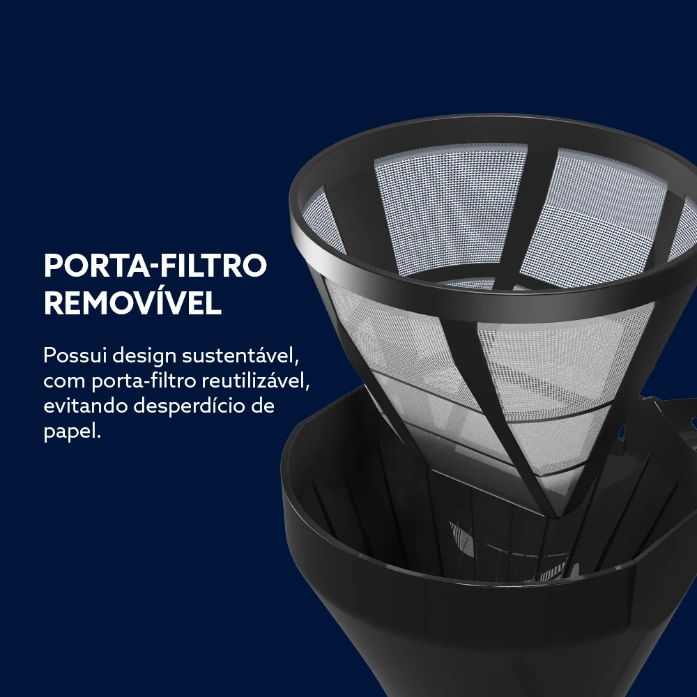 Cafeteira Oster Programável 1,2L com Display Digital