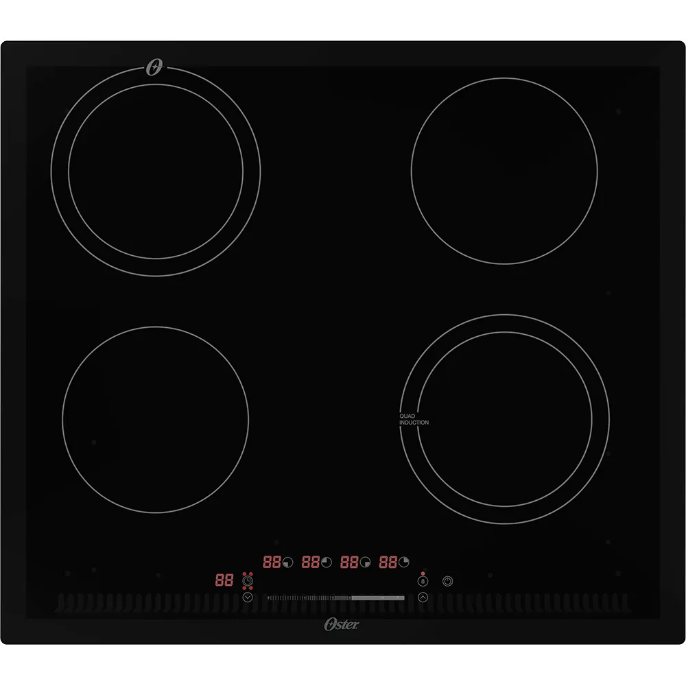 Cooktop de Indução 4 Bocas Oster Touch Screen - 220V