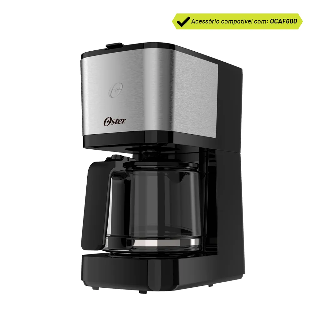 Jarra de Vidro para Cafeteira Oster Inox