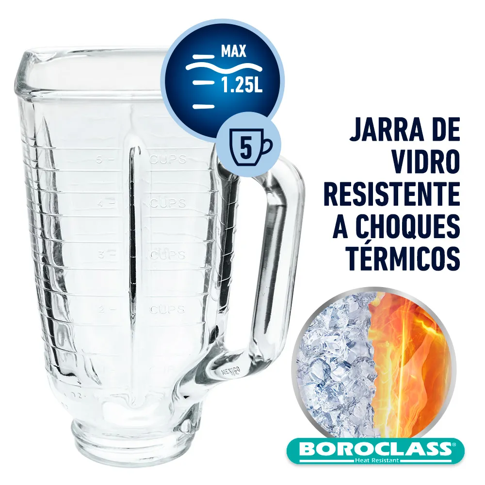 Liquidificador New Osterizer Clássico 1,25L Cobre Oster